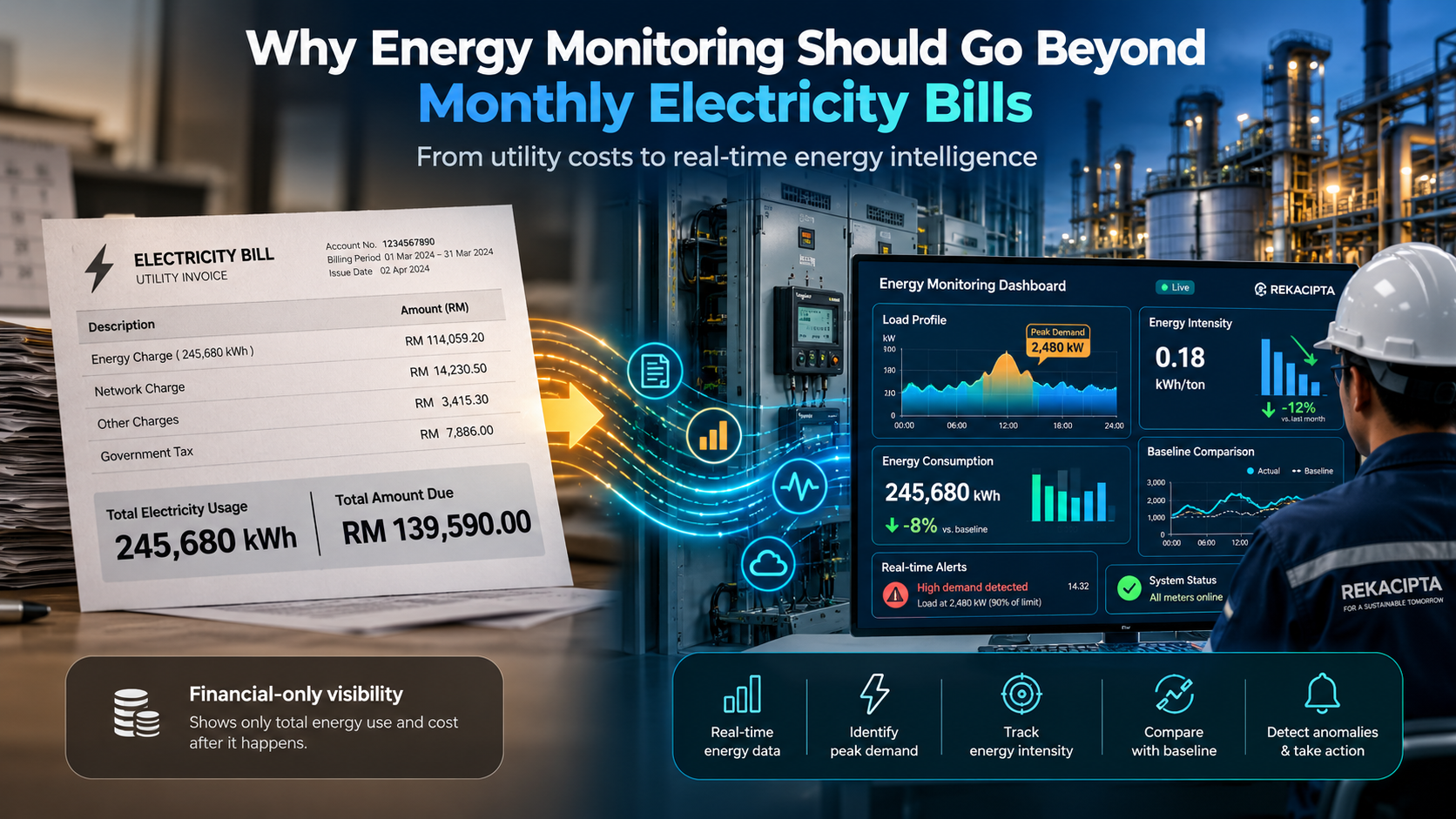 Why Energy Monitoring Should Go Beyond Monthly Electricity Bills