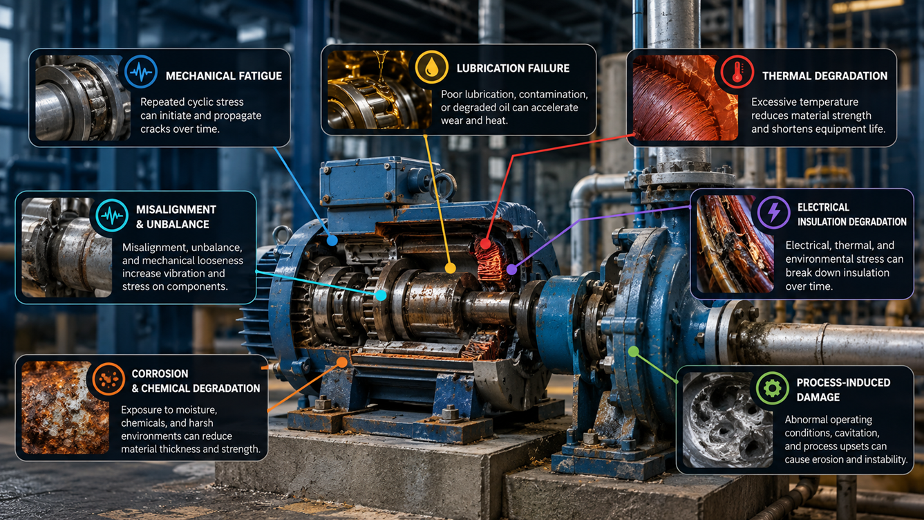 Why Equipment Fails: Understanding Failure Mechanisms in Industrial Assets